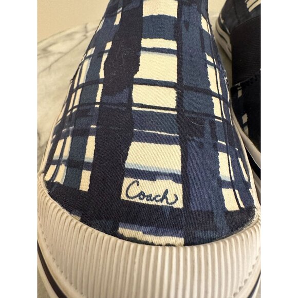 Coach Women’s “Kaycee” Slip-On Sneakers –‎ Size 10B - Picture 12 of 14